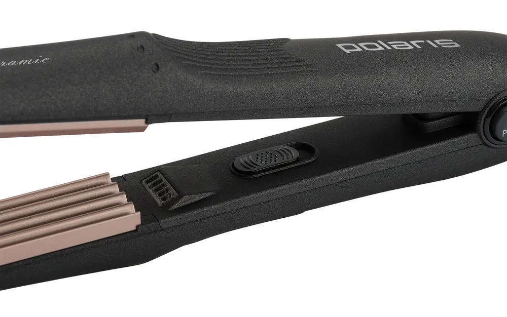 Placă de îndreptat părul Polaris PHS 2011KZ, Negru