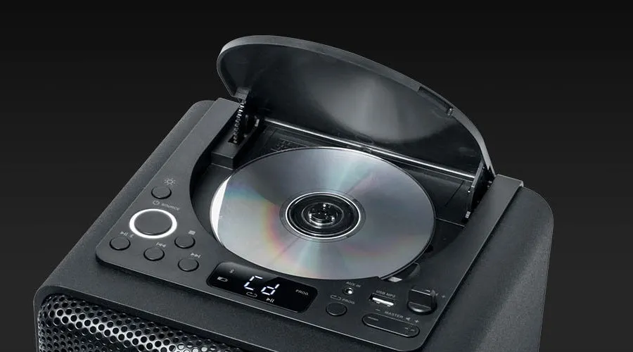 Портативная колонка MUSE M-1820 DJ, Чёрный