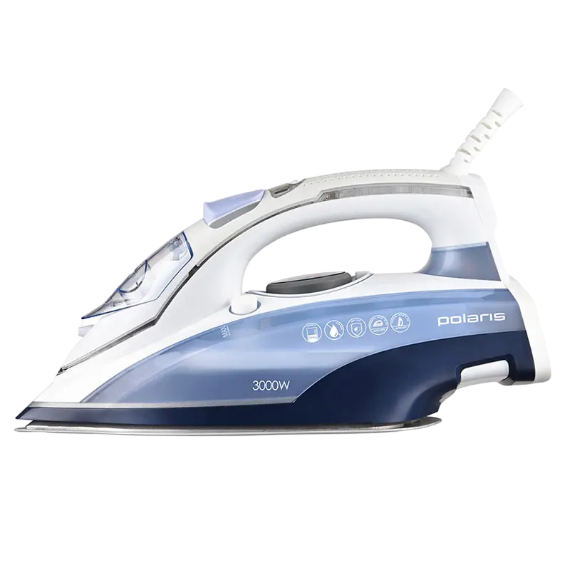 Fier de călcat Polaris PIR3074SG, 3000W, Albastru | Alb