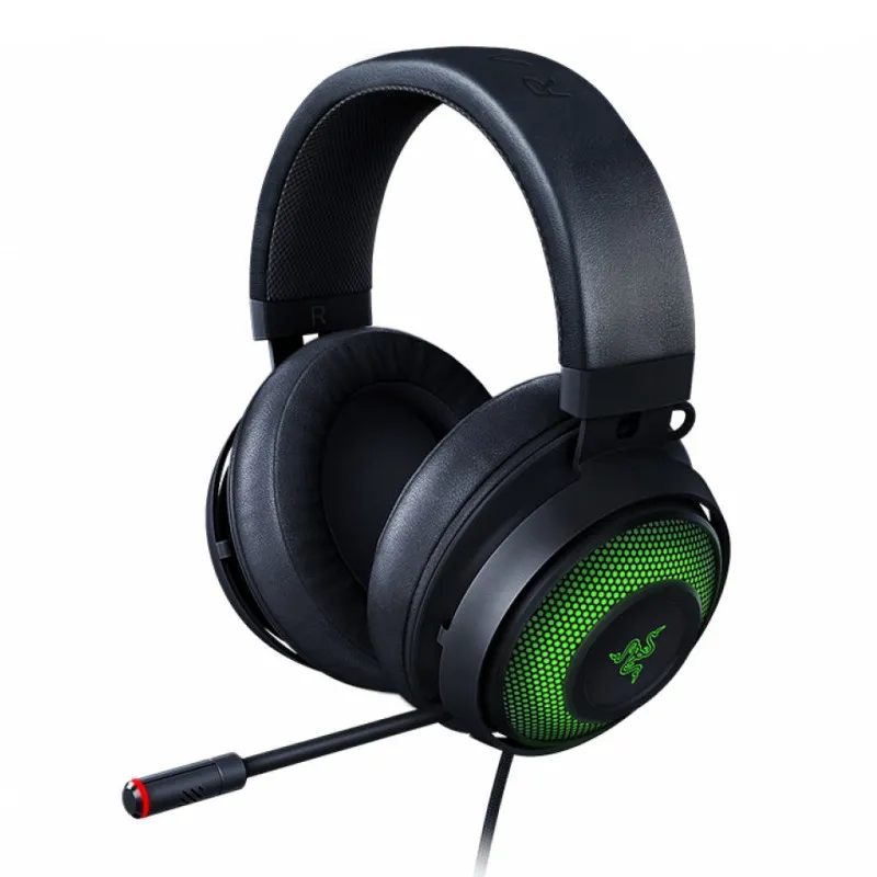 Gaming Headset Razer Kraken Ultimate, 50mm drivers, 20-20kHz, 32 Ohm, 112db, 390g, 2.0m, USB, Black