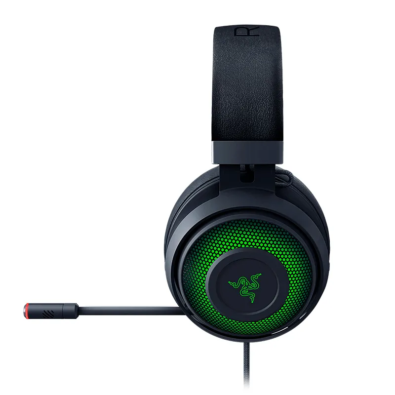 Gaming Headset Razer Kraken Ultimate, 50mm drivers, 20-20kHz, 32 Ohm, 112db, 390g, 2.0m, USB, Black