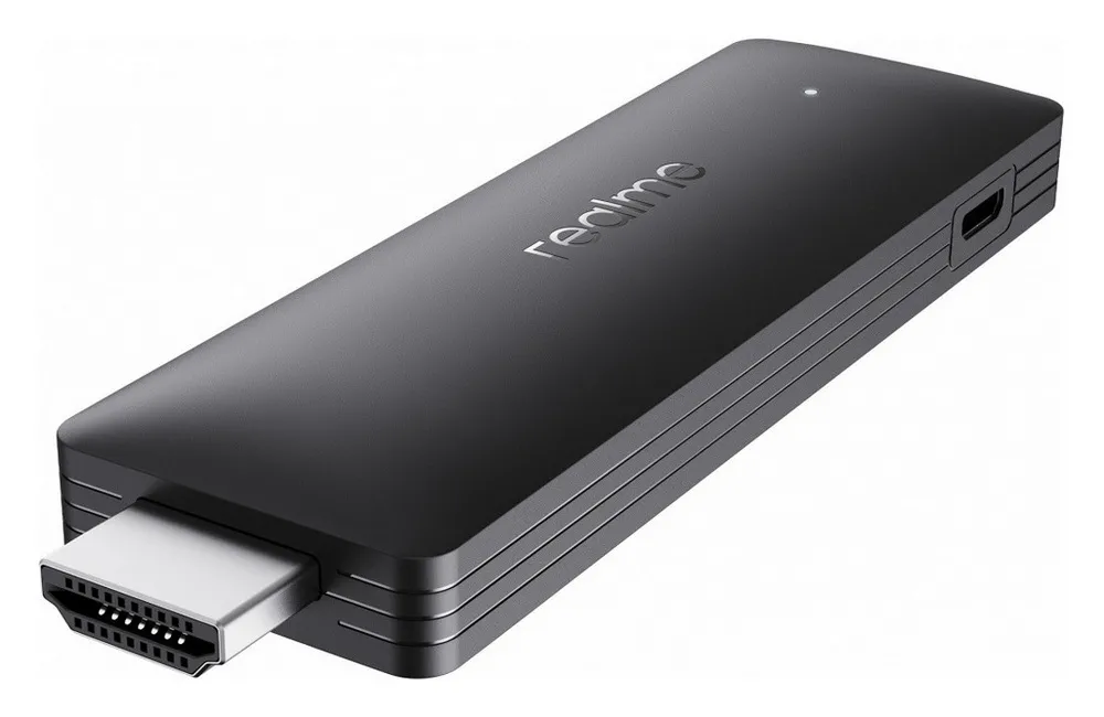Media Player Realme 4K Smart Google TV Stick, Negru