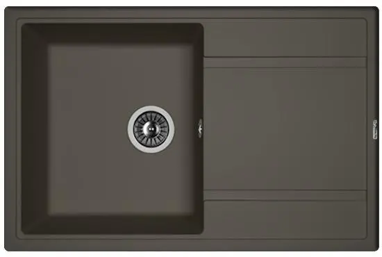 Кухонная мойка из кварца Florentina-LIPSI 780 Antracit
