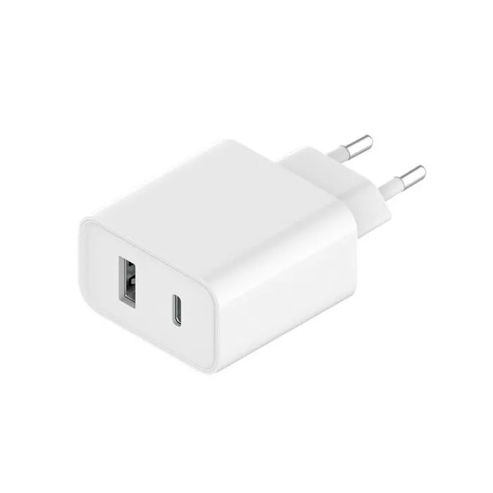 Xiaomi Charger 33W, Type-C + Type-A, AD332EU, White