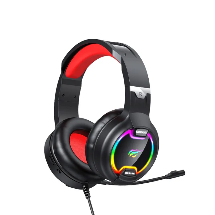 Căști gaming Havit H2233d, Cu fir, Negru