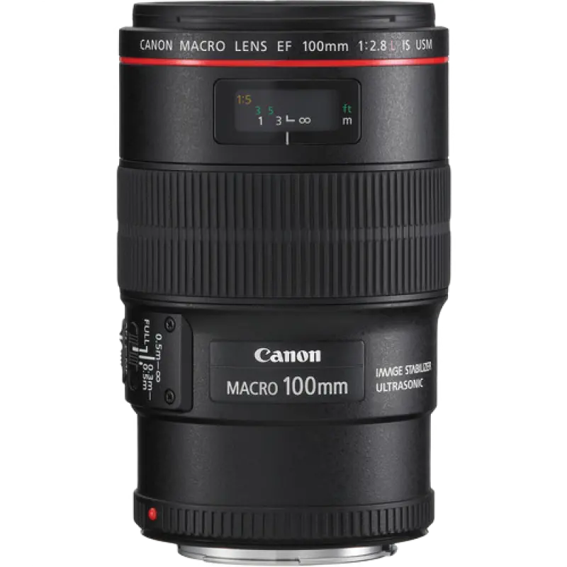 Obiectiv foto Canon EF 100mm f/2.8L Macro IS USM