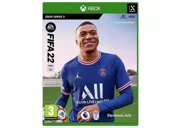 Microsoft Xbox Series X + Xbox Series Controller White + Fifa 22, Black