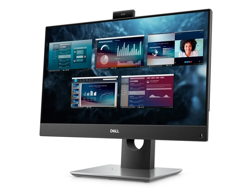 Computer All-in-One DELL OptiPlex 5490, 23,8", Intel Core i3-10105, 8GB/256GB, Linux Ubuntu, Negru