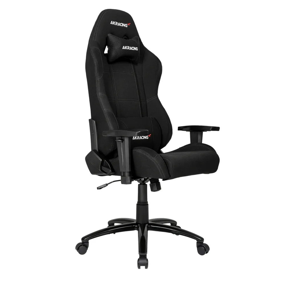 Scaun Gaming AKRacing CORE EX, Textil, Negru
