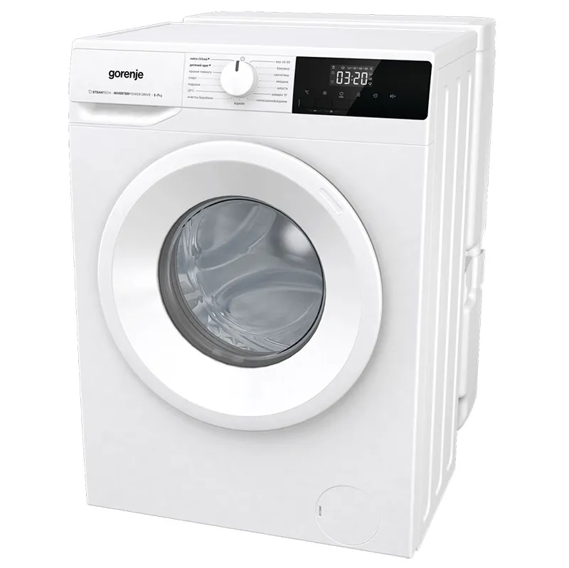 Mașină de spălat Gorenje WNHPI 72 SCSIRV/UA , 7kg, Alb