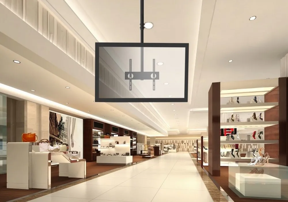 Suport TV tavan Full-motion Reflecta Pallas L, Negru