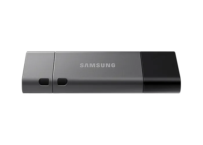 USB Flash накопитель Samsung DUO Plus, 256Гб, Серый/Чёрный