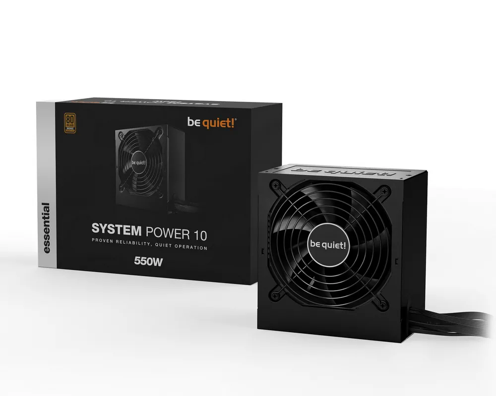 Блок питания для компьютеров be quiet! SYSTEM POWER 10, 550Вт, ATX