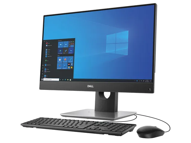 Computer All-in-One DELL OptiPlex 5490, 23,8", Intel Core i3-10105, 8GB/256GB, Linux Ubuntu, Negru