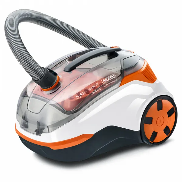 Aspirator Thomas DRY & AQUA-BOX CAT & DOG, Alb | Portocaliu