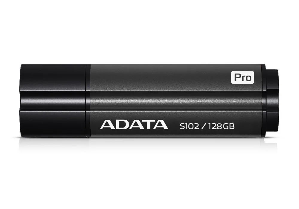 USB Flash накопитель ADATA S102 Pro, 128Гб, Серый