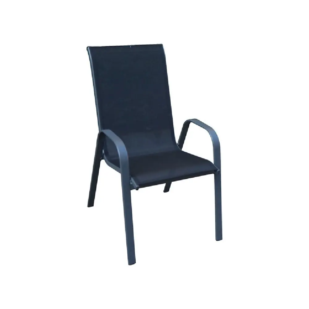 Scaun de gradina Como (negru)