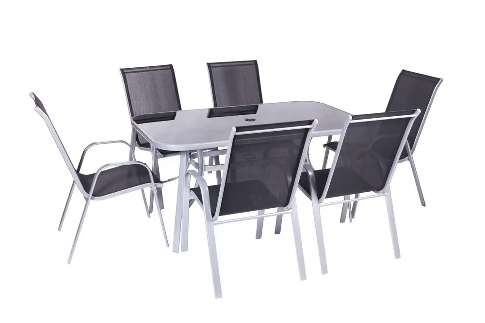 Scaun de gradina Como (negru)