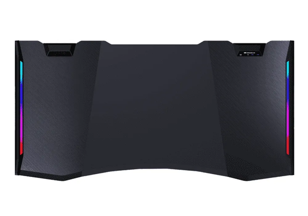 Gaming Desk Cougar MARS, Width 1500mm, Heigh 750 / 800 / 850 mm, Dual-sided RGB Lighting Effects