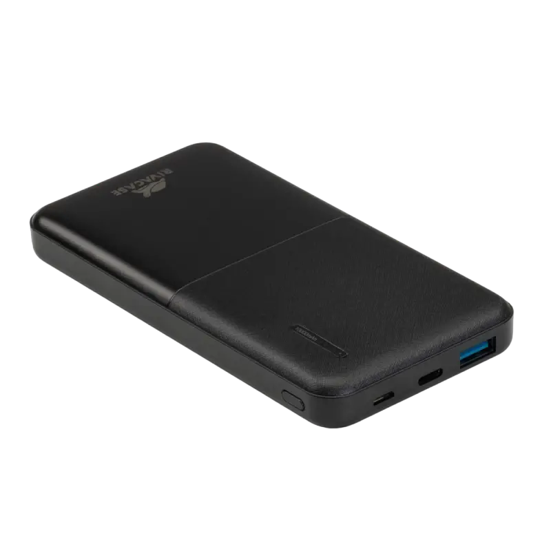 Power Bank Rivacase 10000 mAh QC 3.0/PD, VA2531, Black