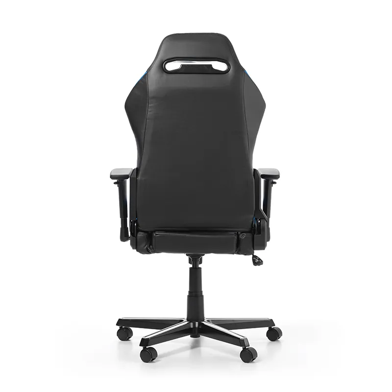 Scaun Gaming DXRacer Drifting, PU Piele, Negru/Alb/Albastru