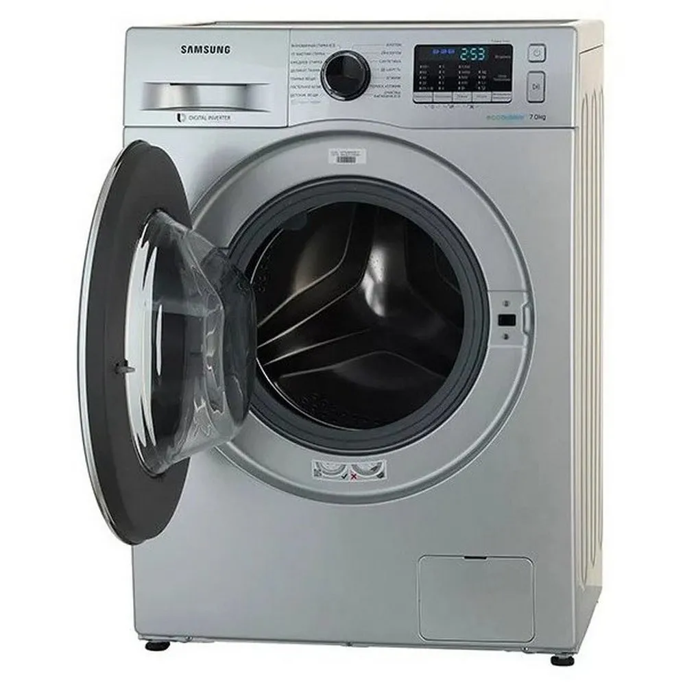 Mașină de spălat Samsung WW70J52E0HSDLP, 7kg, Argintiu