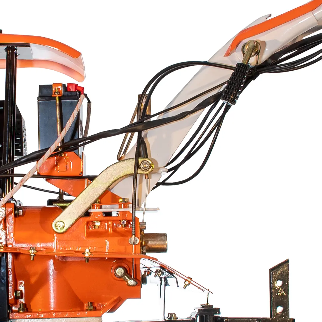 Motocutor Ruris 1300KS + roti cauciuc 5.00-12+plug reversibil rev2+roti metalice 500+set contragreutati 20kg