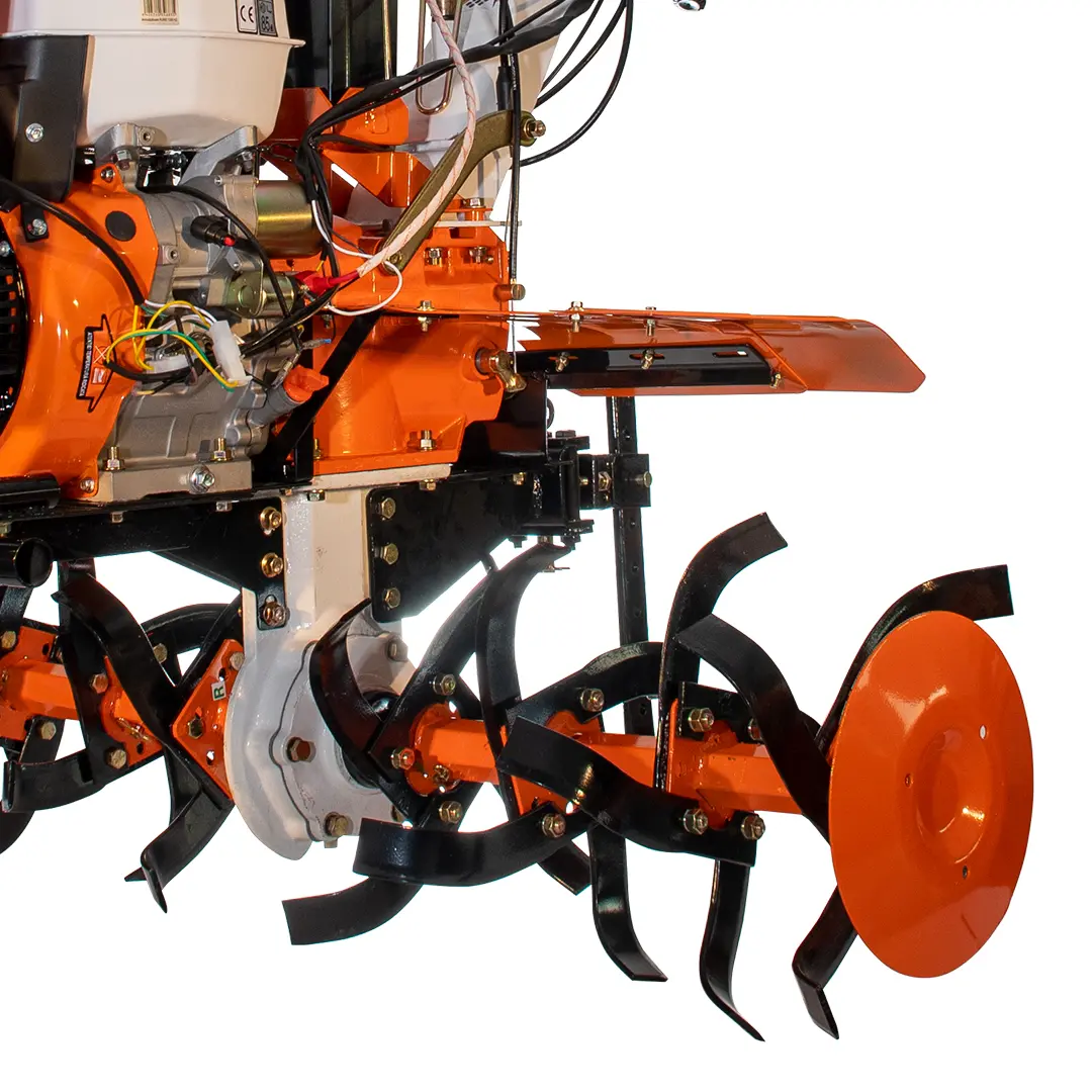 Motocutor Ruris 1300KS + roti cauciuc 5.00-12+plug reversibil rev2+roti metalice 500+set contragreutati 20kg