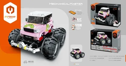 Constructor cu telecomandă iM.Master Off-Road Monster Truck