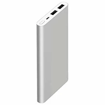 Acumulator extern Xiaomi Power Bank 2S, 10000mAh, Argintiu