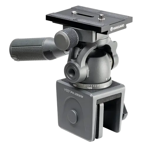 Mini trepied Vanguard VEO2 PH-28WM, Сap video panoramic cu 2 căi, Gri