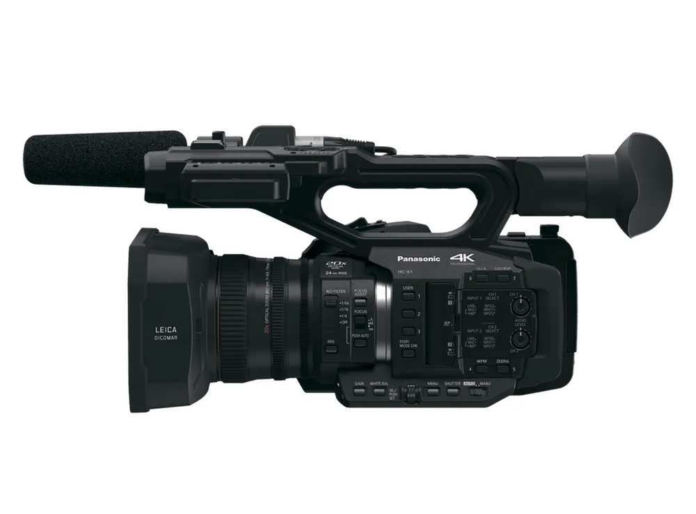 Cameră video profesională Panasonic HC-X1EE, Negru