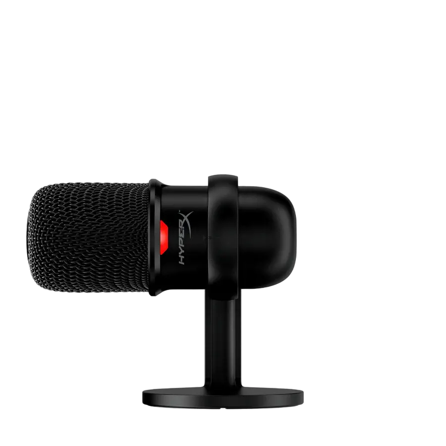 Портативный записывающий микрофон HyperX SoloCast, Проводной аналоговый, Чёрный