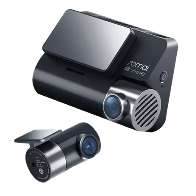 Set DashCam față și spate 70mai A800S, 3840 x 2160, Negru