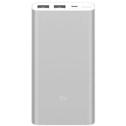 Acumulator extern Xiaomi Power Bank 2S, 10000mAh, Argintiu
