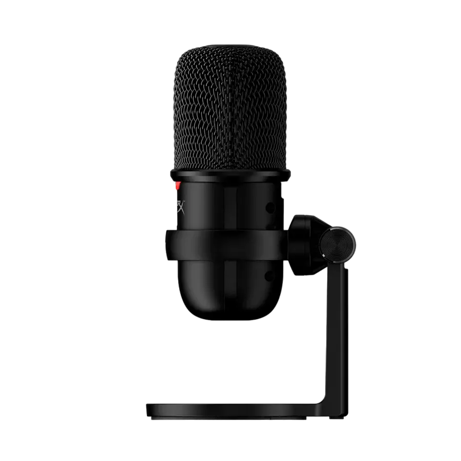 Портативный записывающий микрофон HyperX SoloCast, Проводной аналоговый, Чёрный