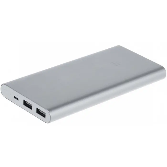 Acumulator extern Xiaomi Power Bank 2S, 10000mAh, Argintiu