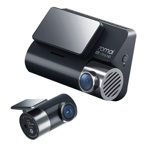 Set DashCam față și spate 70mai A800S, 3840 x 2160, Negru