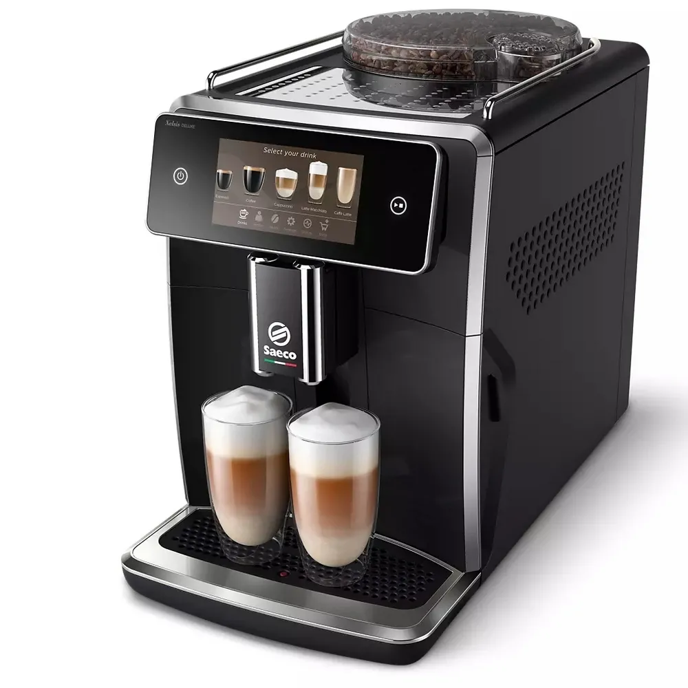 Espressor automat Saeco Xelsis Deluxe SM8780, Negru