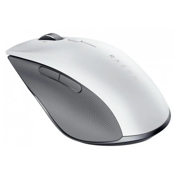 Wireless Mouse Razer Pro Click, 16k dpi, 8 buttons, 40G, 450IPS, 106g, BT/2.4Ghz, White