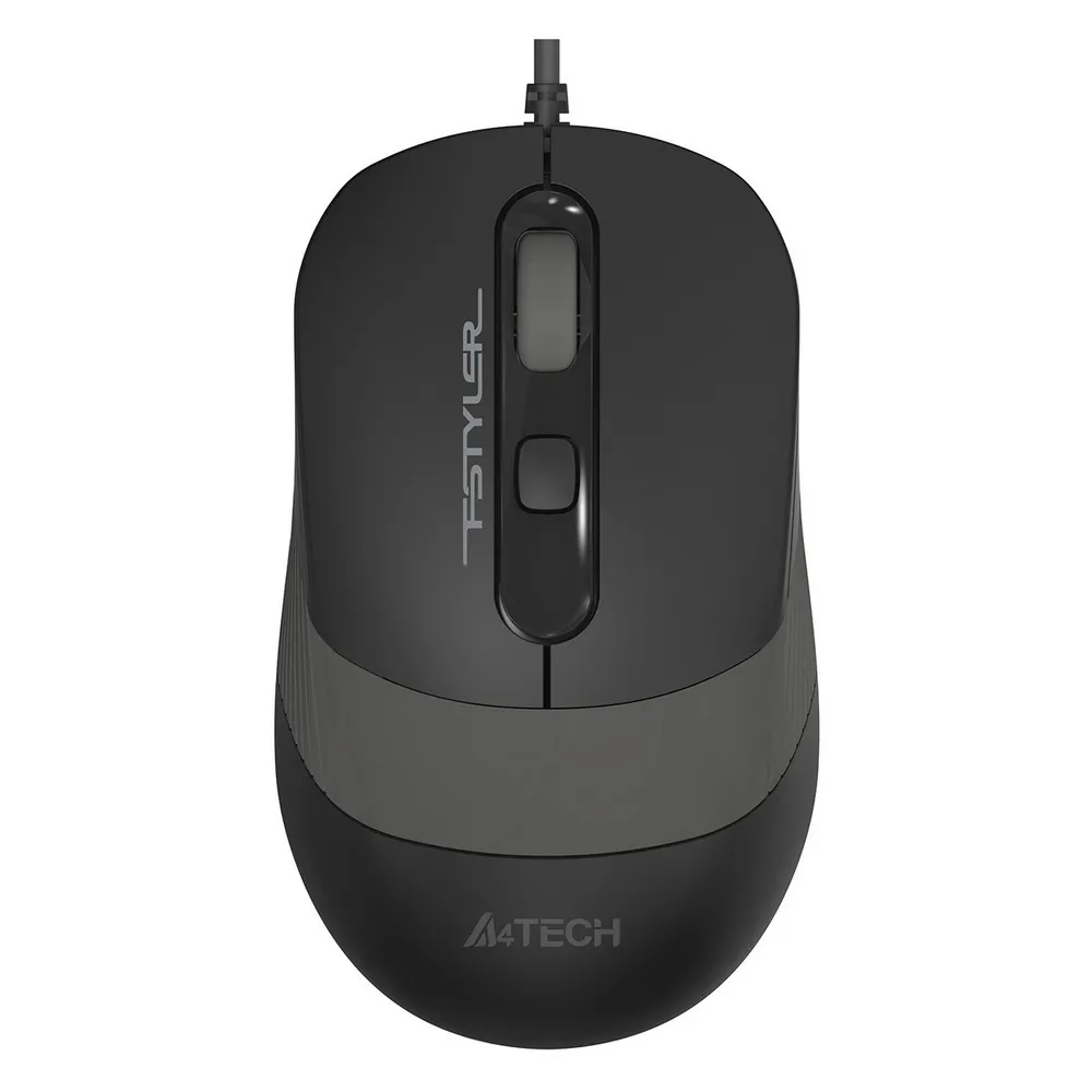 Клавиатура и мышь A4Tech F1010, Проводное, Чёрный/Серый