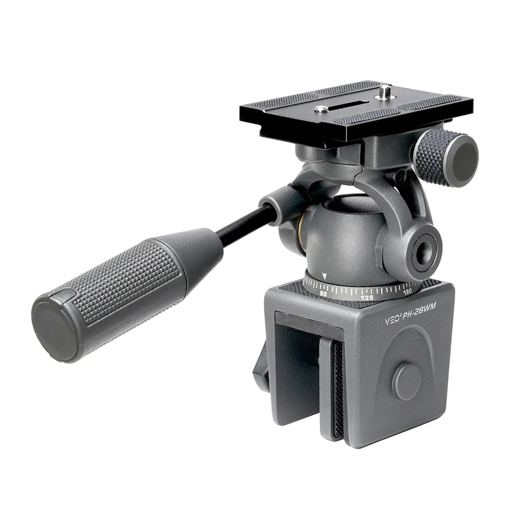 Mini trepied Vanguard VEO2 PH-28WM, Сap video panoramic cu 2 căi, Gri