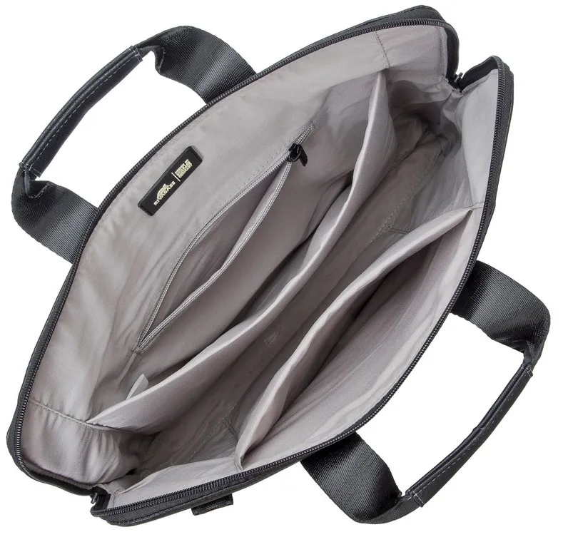 Geantă pentru Laptop RivaCase Orly, 15.6", Poliester, Negru