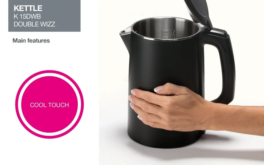 Электрочайник Gorenje K15DWB, Чёрный