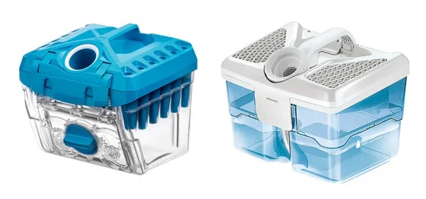 Aspirator Thomas DRY & AQUA-BOX PARKETT, Alb | Albastru