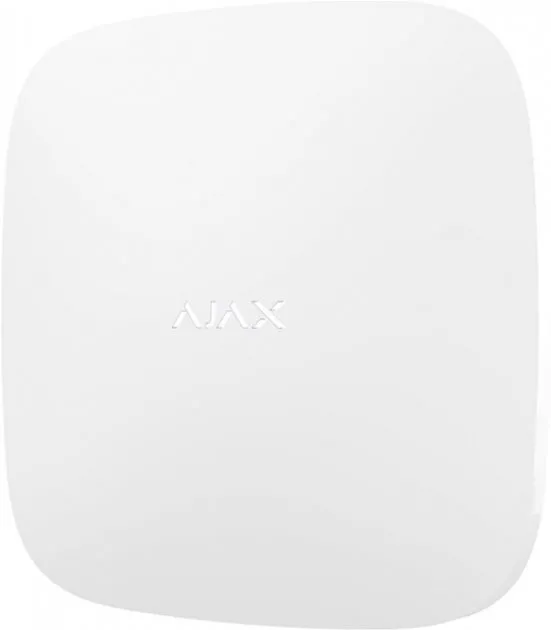 Panou inteligent de control al alarmei Ajax Hub 2, Alb