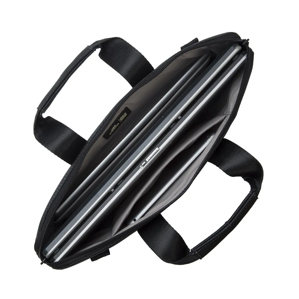 Geantă pentru Laptop RivaCase Orly, 15.6", Poliester, Negru