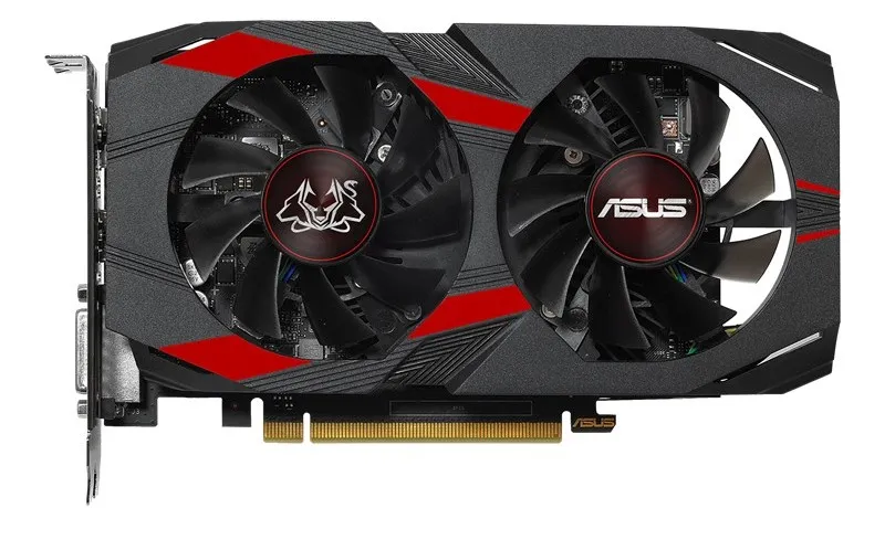 Видеокарта ASUS CERBERUS-GTX1050TI-O4G,  4ГБ GDDR5 128бит