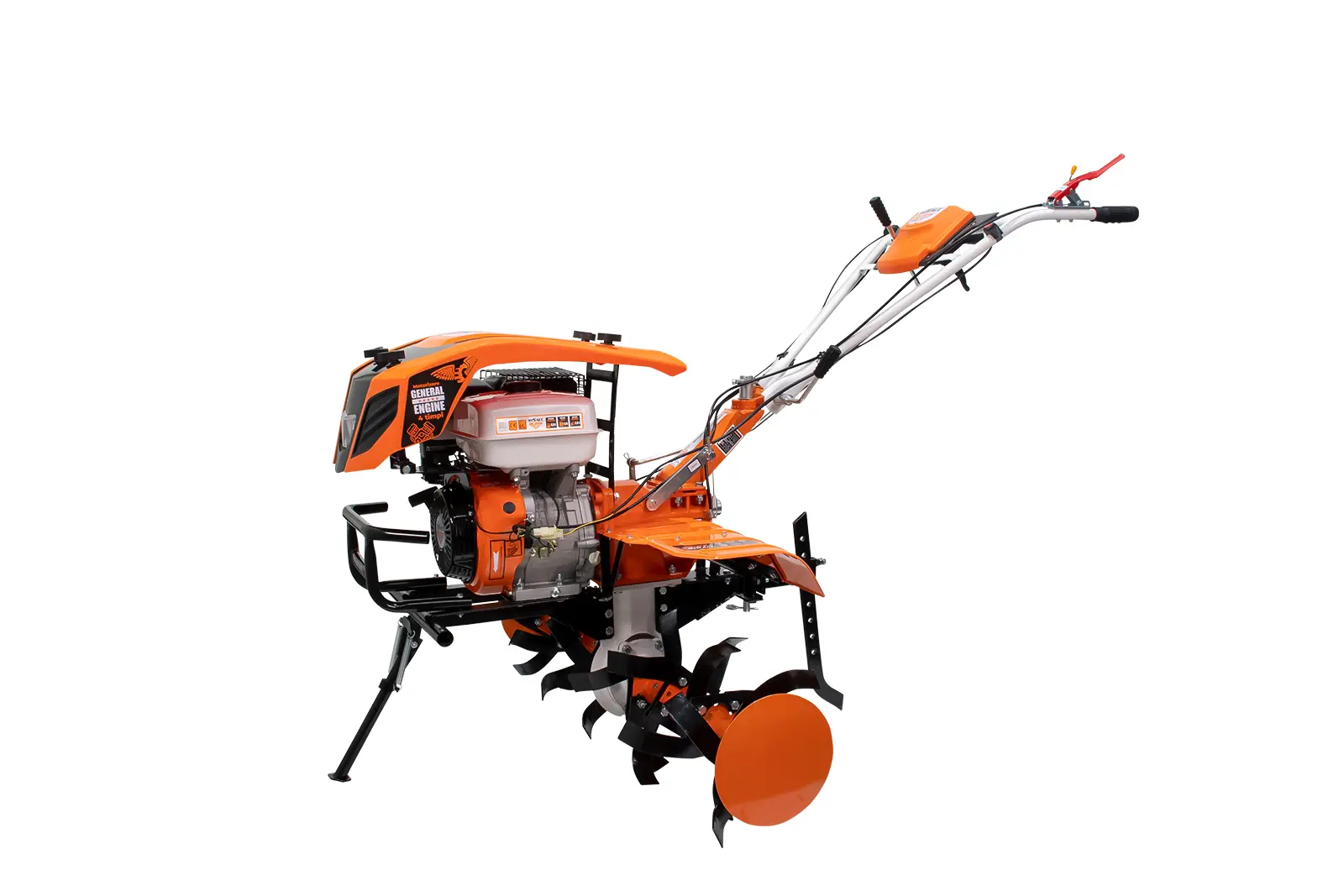 Motocultor Ruris 915ACC + roti cauciuc 5.00-12+rarita+plug reversibil rev2+roti metalice 500+set contragreutati 20kg