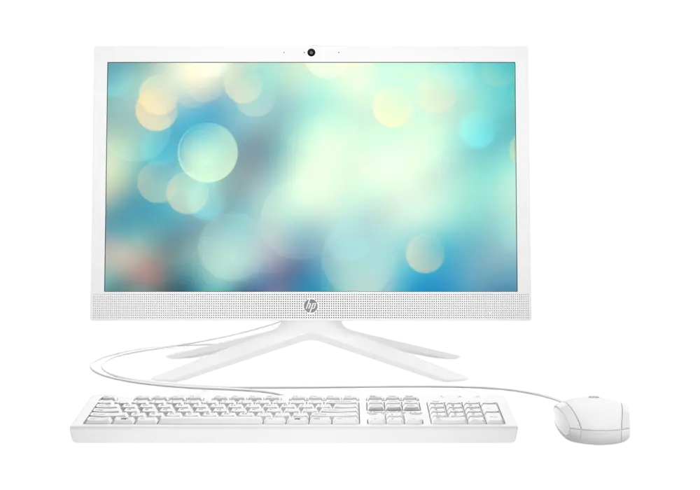 Computer All-in-One HP 21-b0054ur, 20,7", Intel Pentium J5040, 8GB/256GB, Windows 11 Home, Alb